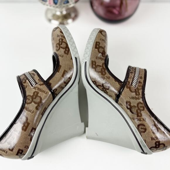 BCBGirl‎ NWOT Enrica Wedge Heels Size 7.5 - Picture 4 of 8